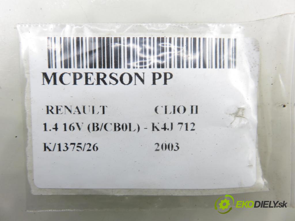 RENAULT CLIO II (BB_, CB_) HB 2003 70,00 1.4 16V (B/CB0L) - K4J 712 1390,00 MCPERSON PP 20A9047OYO