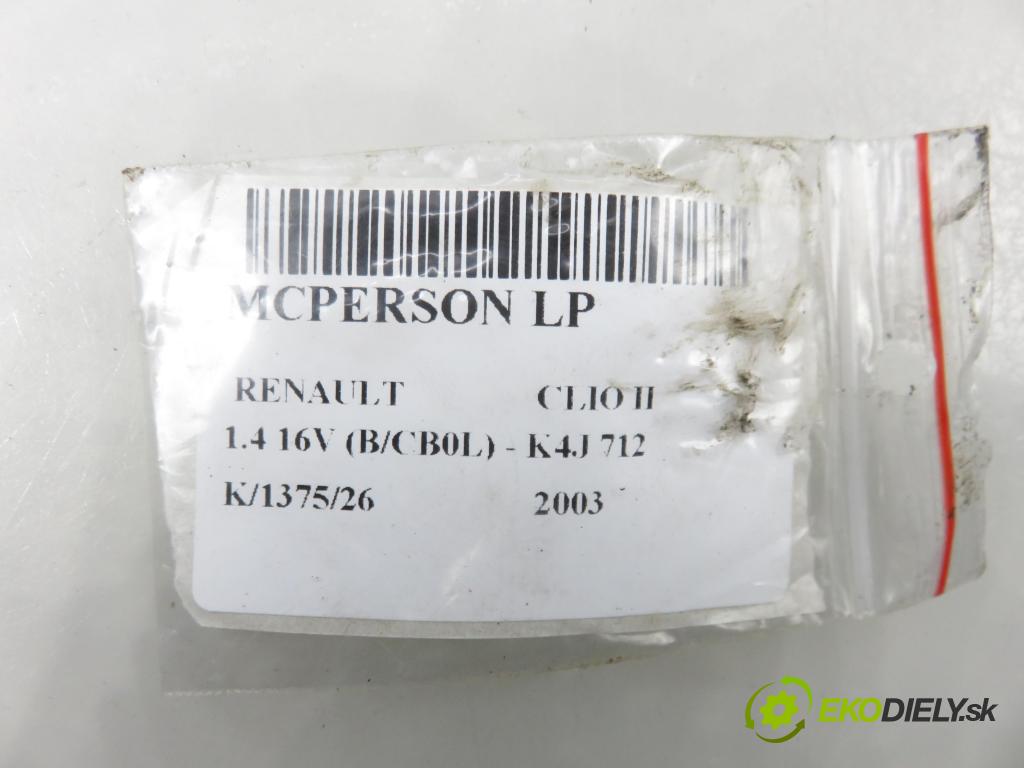 RENAULT CLIO II (BB_, CB_) HB 2003 70,00 1.4 16V (B/CB0L) - K4J 712 1390,00 MCPERSON LP 20A9047OYO
