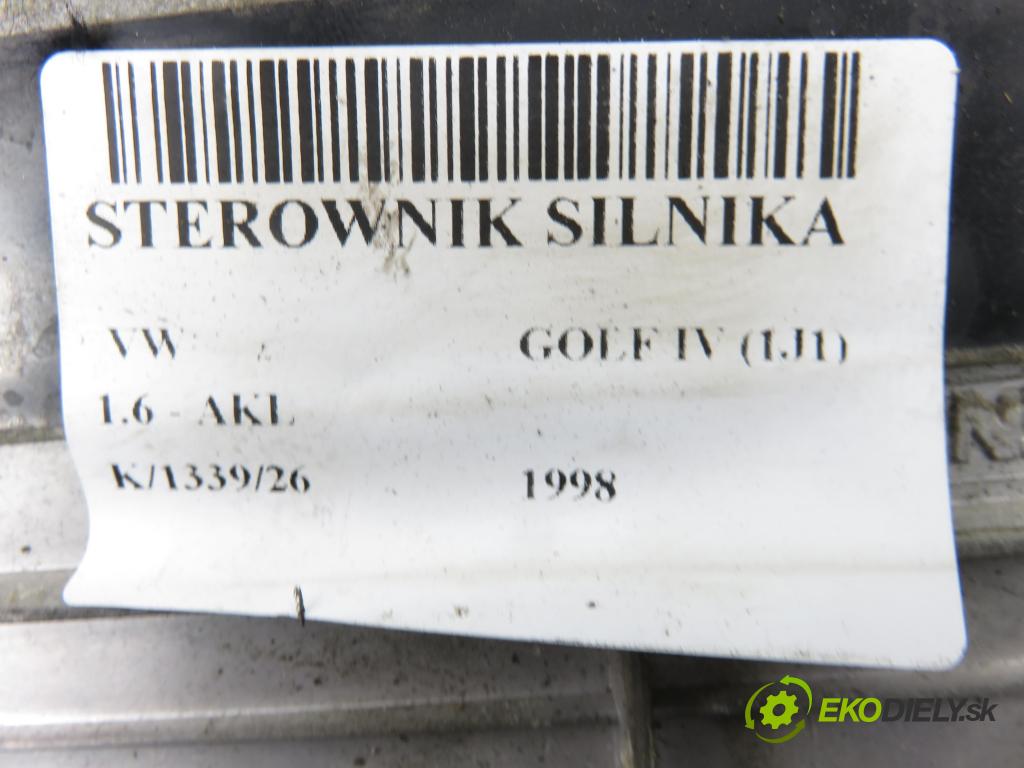 VW GOLF IV (1J1) HB 1998 74,00 1.6 - AKL 1595,00 Riadiaca jednotka Motor 06A906019 ; 5WP439503