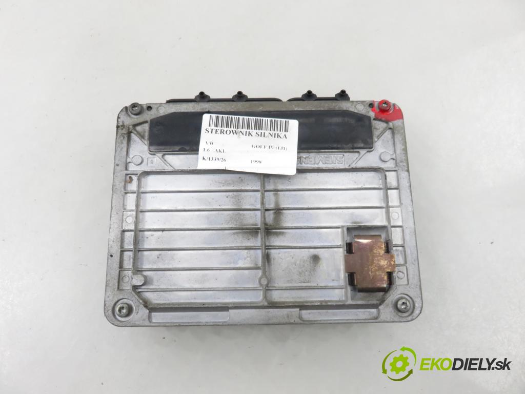 VW GOLF IV (1J1) HB 1998 74,00 1.6 - AKL 1595,00 Riadiaca jednotka Motor 06A906019 ; 5WP439503