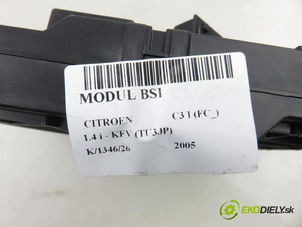CITROEN C3 I (FC_) HB 2005 54,00 1.4 i - KFV (TU3JP) 1360,00 MODUL BSI 9653667380 ; S118085200L
