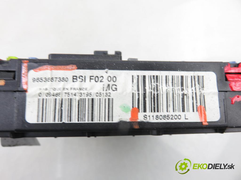 CITROEN C3 I (FC_) HB 2005 54,00 1.4 i - KFV (TU3JP) 1360,00 MODUL BSI 9653667380 ; S118085200L