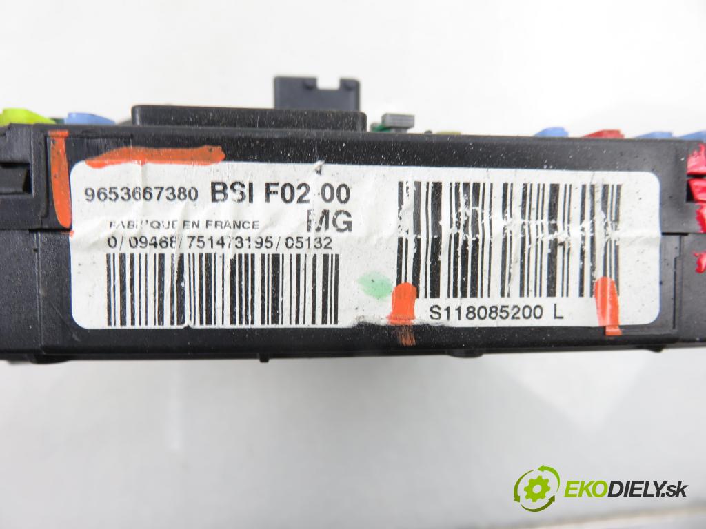 CITROEN C3 I (FC_) HB 2005 54,00 1.4 i - KFV (TU3JP) 1360,00 MODUL BSI 9653667380 ; S118085200L