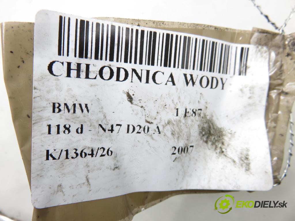 BMW 1 (E87) HB 2007 105,00 118 d - N47 D20 A 1995,00 chladič vody 7788903 ; 7788901