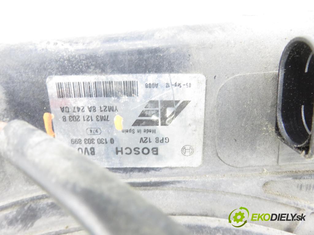 VW SHARAN (7M8, 7M9, 7M6) MINIVAN 2006 150,00 2.8 V6 24V 4motion - AYL 2792,00 ventilátor chladič PODNEBÍ / VODA 7M3959455A ; 0130303878 ; 7M3121203B