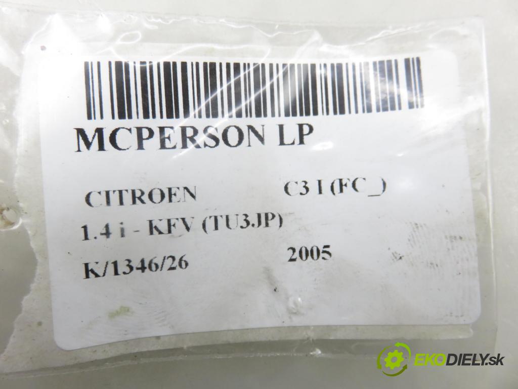 CITROEN C3 I (FC_) HB 2005 54,00 1.4 i - KFV (TU3JP) 1360,00 MCPERSON LP 