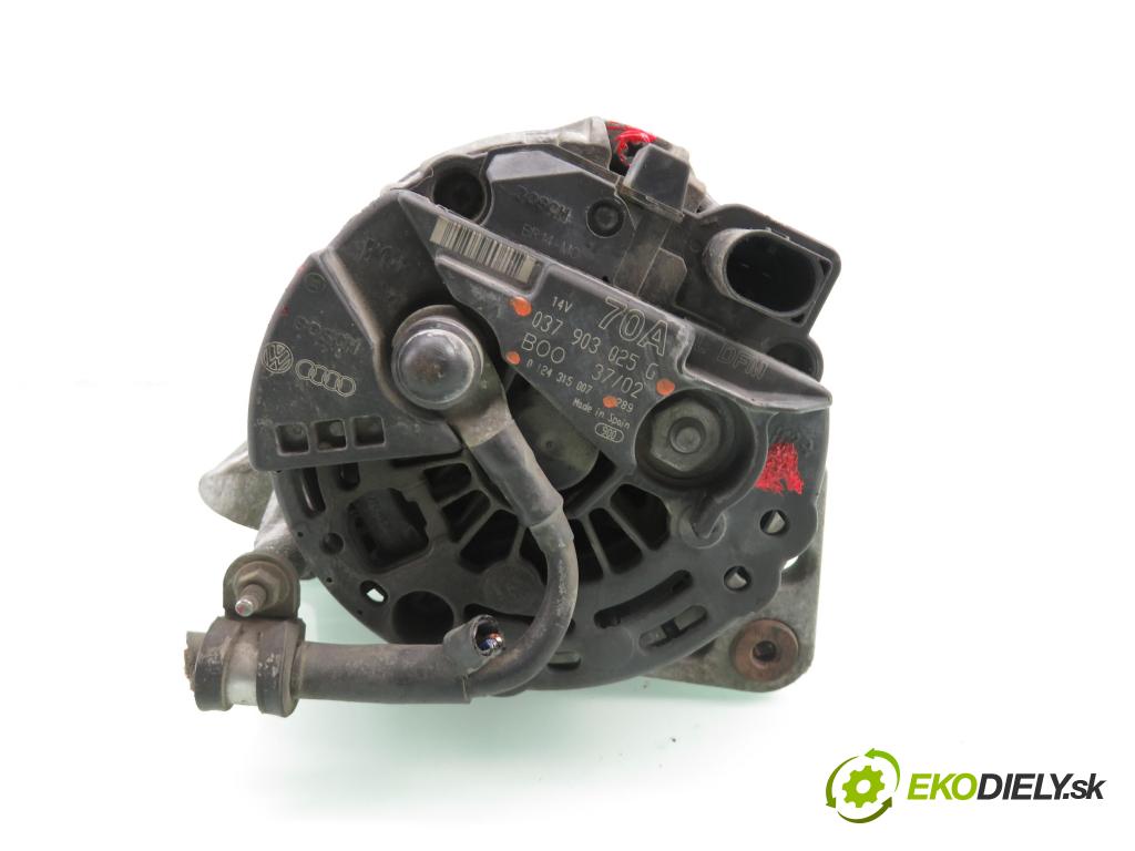 SEAT IBIZA III (6L1) HB 2002 55,00 1.4 16V - BBY 1390,00 Alternátor 037903025G ; 0124315007 (Alternátor)