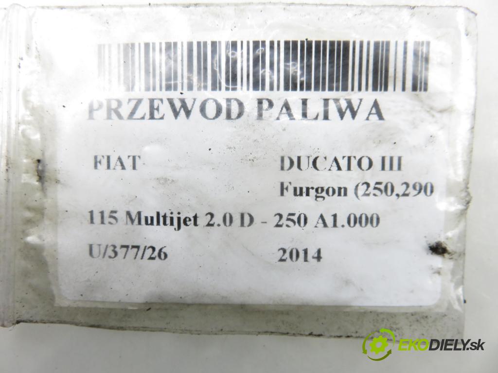 FIAT DUCATO Furgon (250_, 290_) FURGON 2014 85,00 115 Multijet 2.0 D - 250 A1.000 1956,00 trubka paliva 