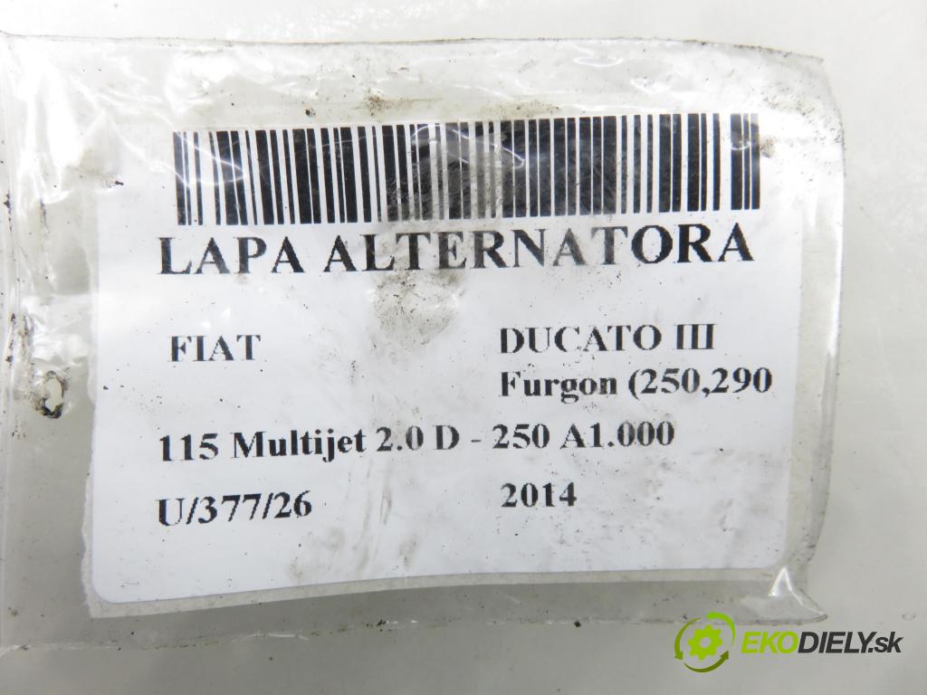 FIAT DUCATO Furgon (250_, 290_) FURGON 2014 85,00 115 Multijet 2.0 D - 250 A1.000 1956,00 uchycení alternátora 55233461