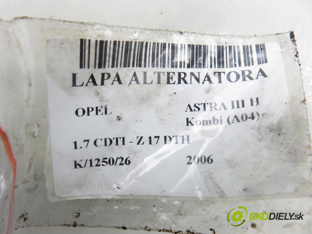 OPEL ASTRA H Kombi (A04) KOMBI 2006 74,00 1.7 CDTI - Z 17 DTH 1686,00 uchycení alternátora 897364343 ; 898005564