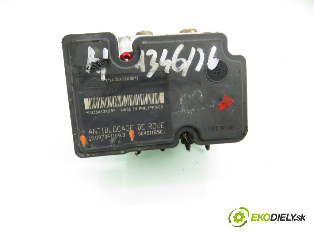 CITROEN C3 I (FC_) HB 2005 54,00 1.4 i - KFV (TU3JP) 1360,00 Pumpa ABS 9656493580 ; 10097011093 ; 10020700564 (Pumpa ABS)