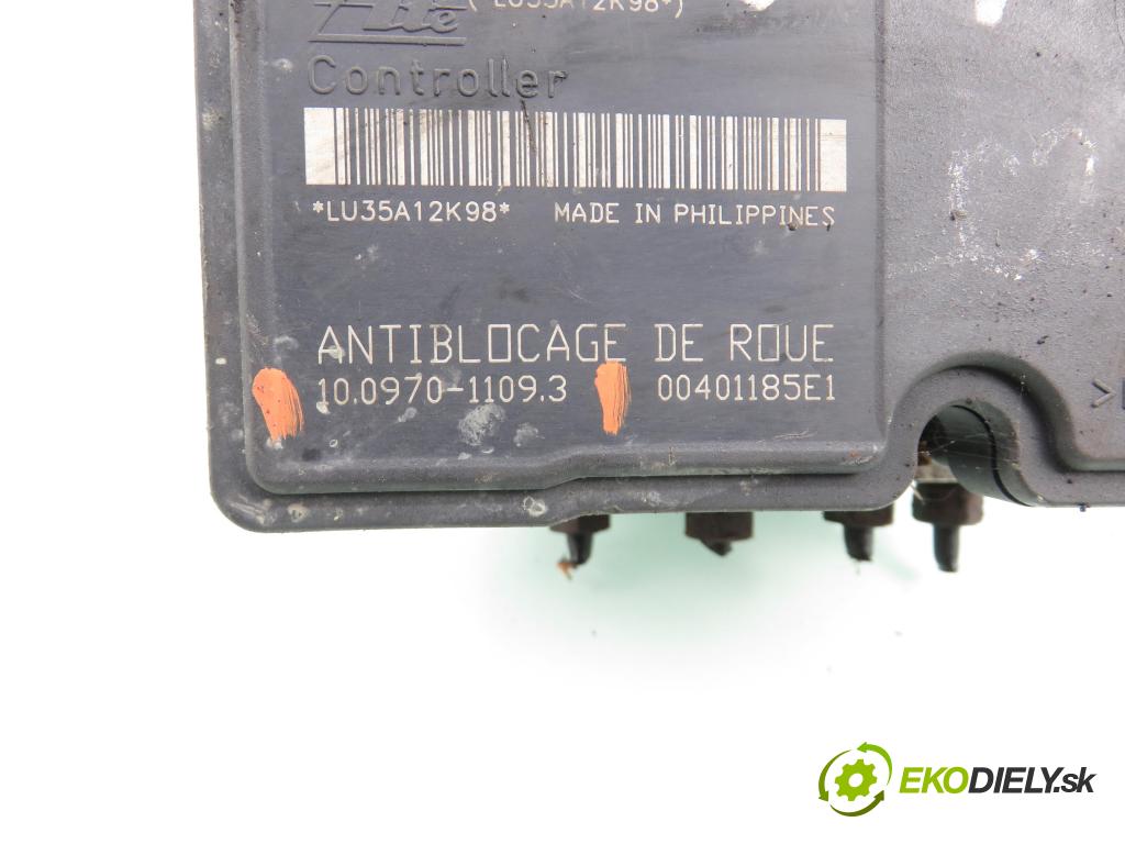 CITROEN C3 I (FC_) HB 2005 54,00 1.4 i - KFV (TU3JP) 1360,00 Pumpa ABS 9656493580 ; 10097011093 ; 10020700564 (Pumpa ABS)