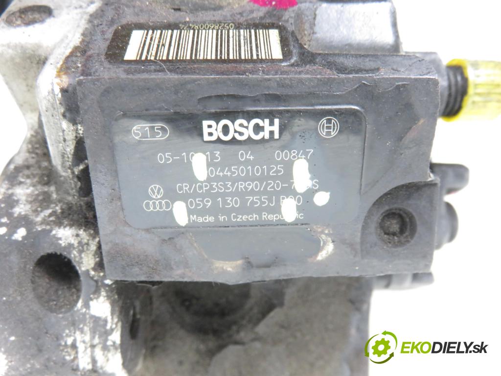 AUDI A6 Avant (4F5, C6) KOMBI 2005 132,00 2.7 TDI - BPP 2698,00 pumpa vysokého TLAK: 0445010125 ; 059130755J ; 0928400572