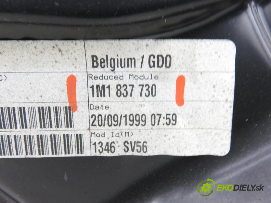 SEAT TOLEDO II (1M2) SEDAN 1999 66,00 1.9 TDI - ALH 1896,00 mechanismus oken PPE 1M1837730