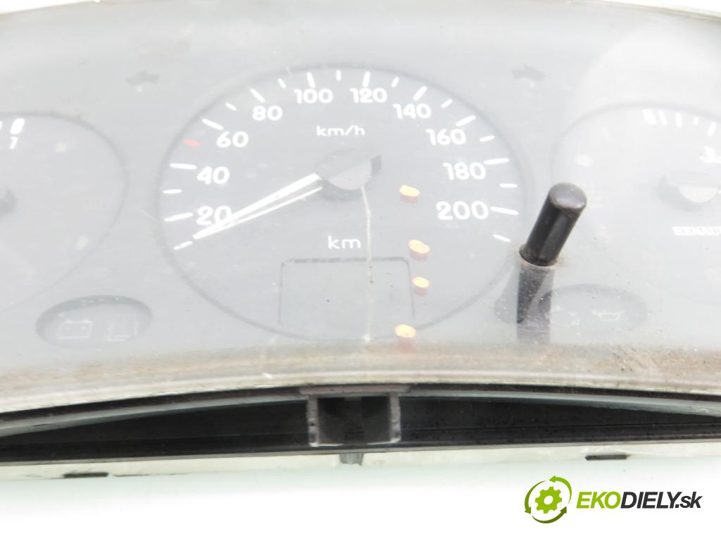 RENAULT KANGOO (KC0/1_) KOMBIVAN 2001 55,00 1.4 (KC0C, KC0H, KC0B, KC0M) - E7J 780 1390,00 prístrojovka elektrický 8200133491A