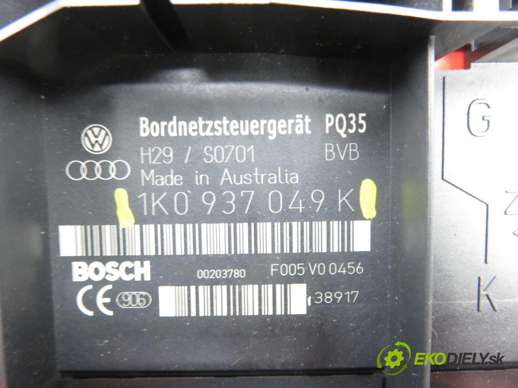 VW GOLF V (1K1) HB 2006 77,00 1.9 TDI - BKC 1896,00 MODUL BORDNETZ 1K0937049K
