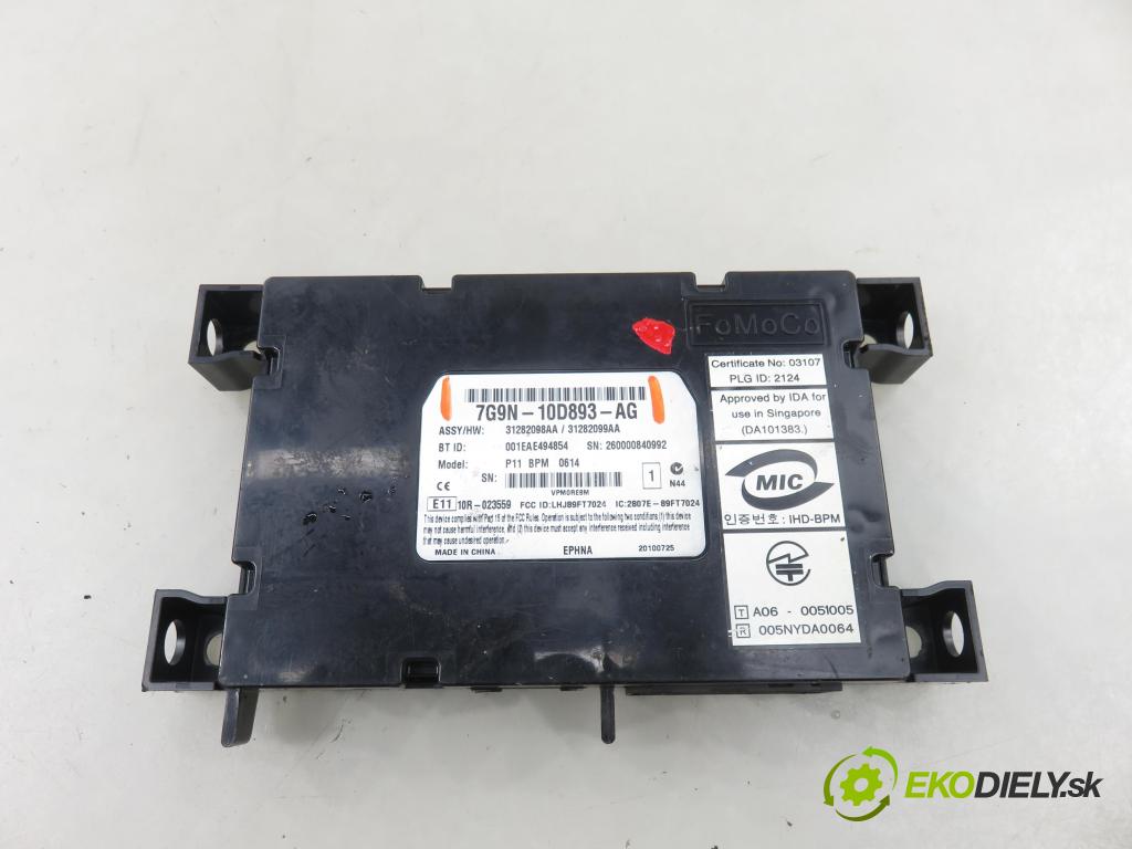JAGUAR XF (X250) SEDAN 2010 155,00 3.0 D - AJV6D 2993,00 MODUL BLUETOOTH 7G9N10D893AG