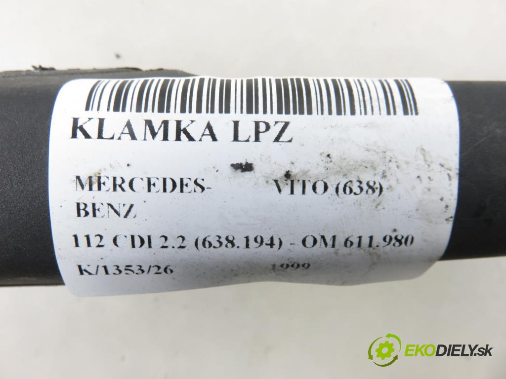 MERCEDES-BENZ VITO Autobus (638) BUS 1999 90,00 112 CDI 2.2 122  - OM 611.980 2151,00 klika LPZ 