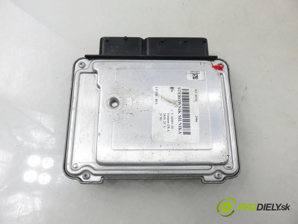 VW CADDY III Furgon (2KA, 2KH, 2CA, 2CH) FURGON 2006 77,00 1.9 TDI - BLS 1896,00 Riadiaca jednotka Motor 03G906021AQ ; 0281012390