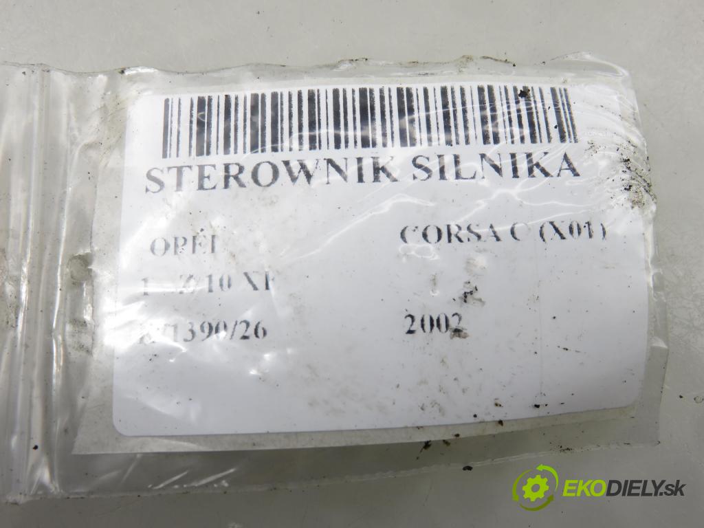 OPEL CORSA C (X01) HB 2002 43,00 1 - Z 10 XE 973,00 řídící jednotka motora 55350551 ; 0261207960