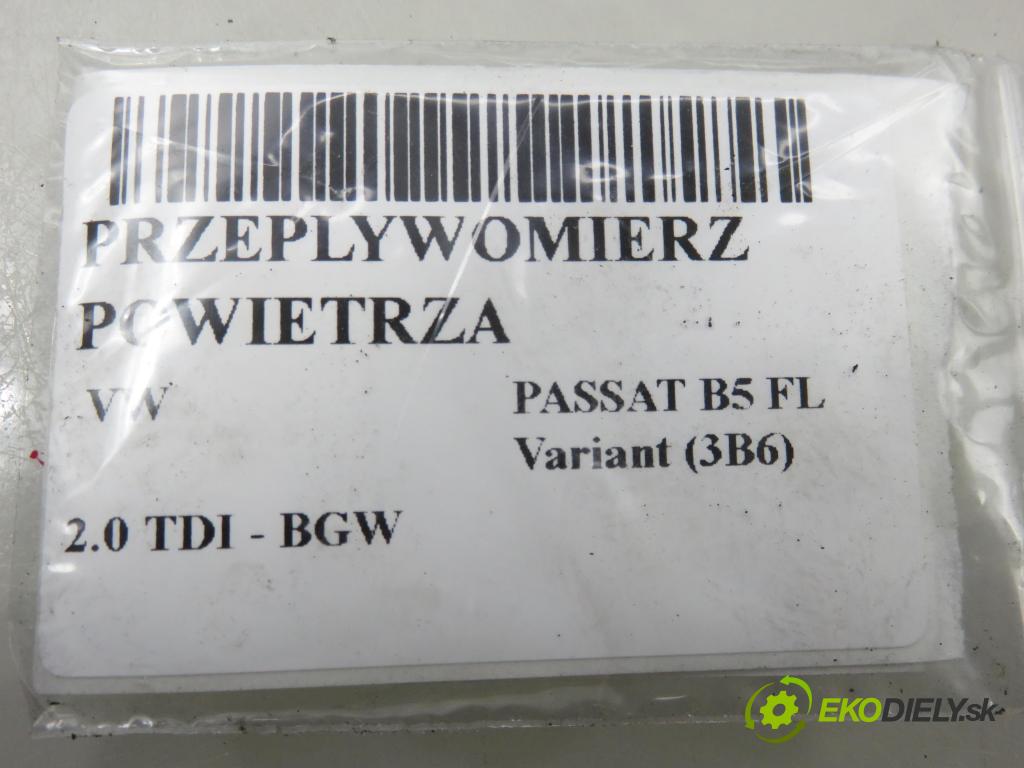 VW PASSAT B5.5 Variant (3B6) KOMBI 2004 100,00 2.0 TDI - BGW 1968,00 váha vzduchu vzduchu F00C2G2055