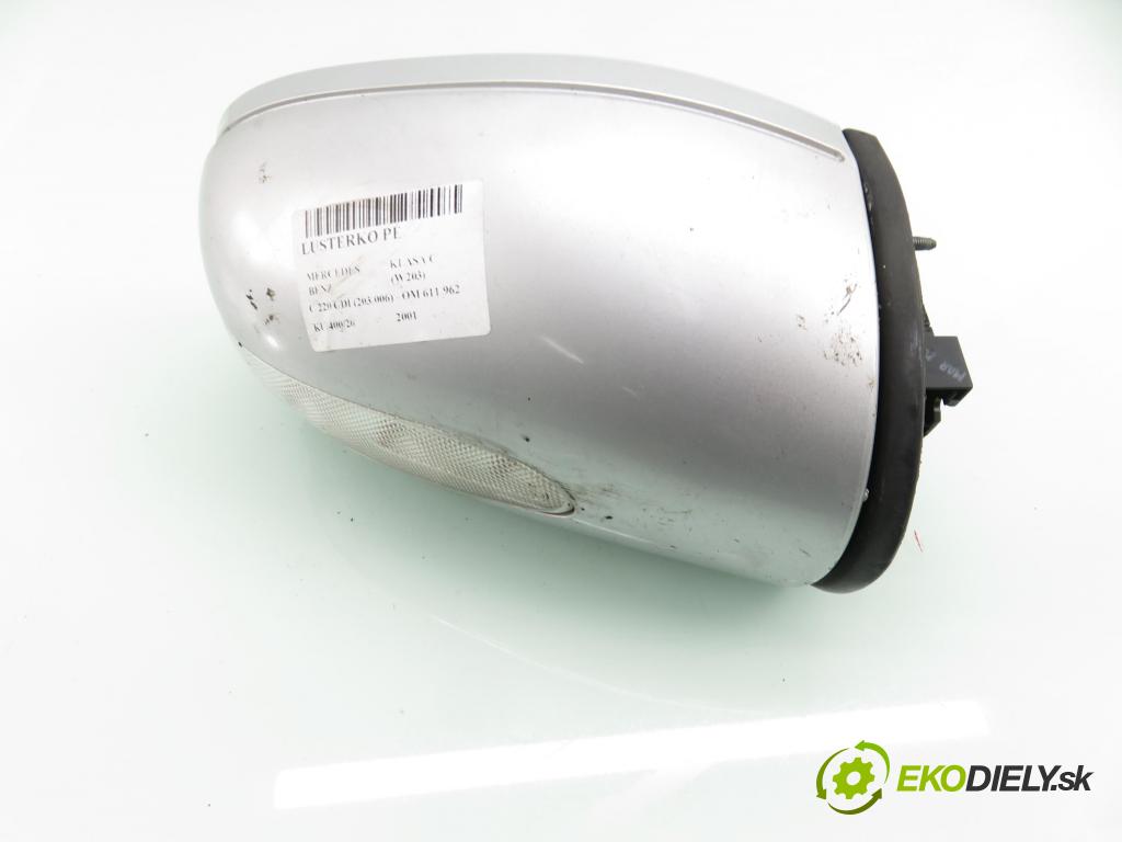 MERCEDES-BENZ KLASA C (W203) SEDAN 2001 105,00 C 220 CDI 143 - OM 611.962 2148,00 Spätné zrkadlo 413133418