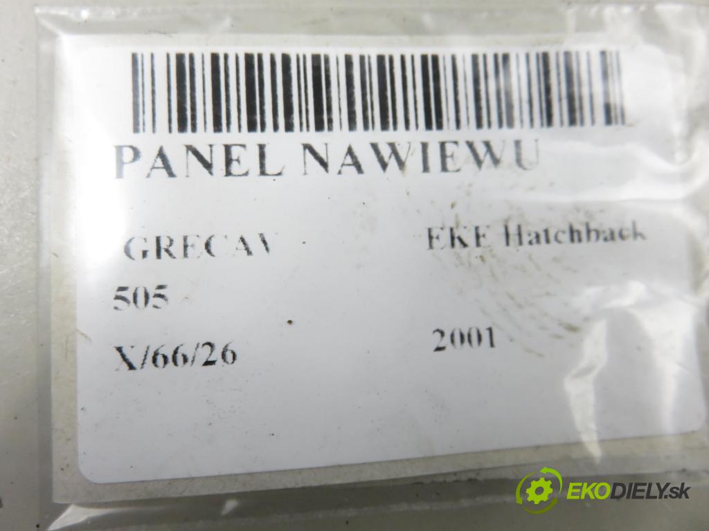 GRECAV EKE Hatchback MINICAR 2001 4,00 Lombardini LDW 502 505,00 Panel kúrenia