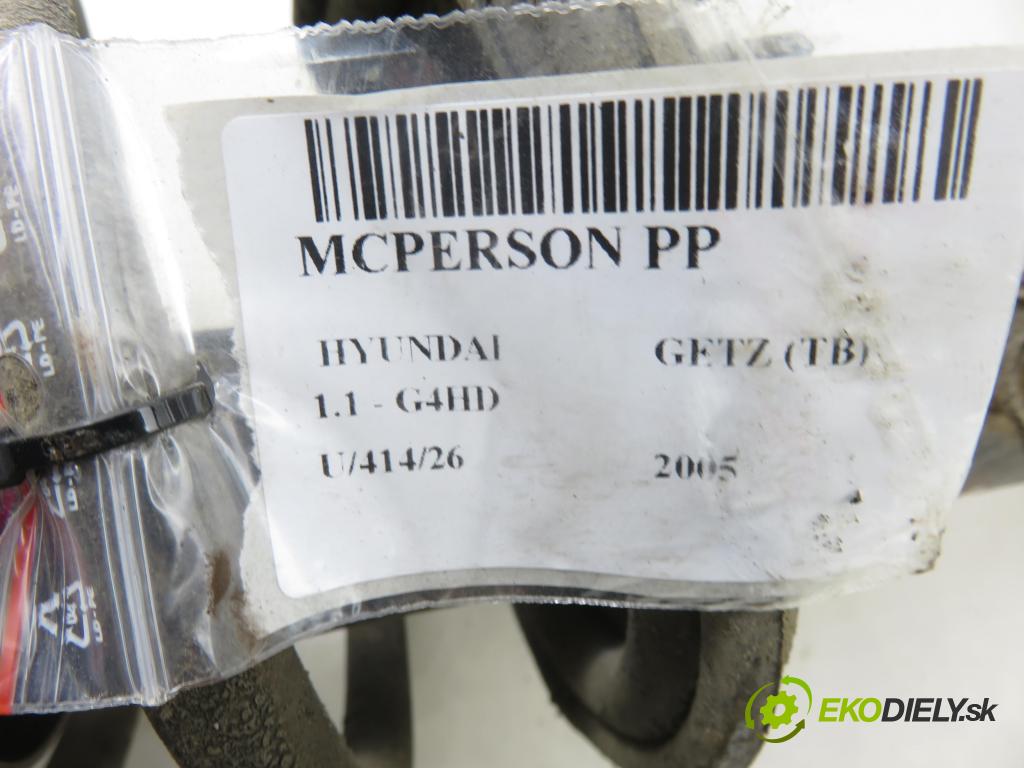 HYUNDAI GETZ (TB) HB 2005 46,00 1.1 - G4HD 1086,00 MCPERSON PP 546601C300