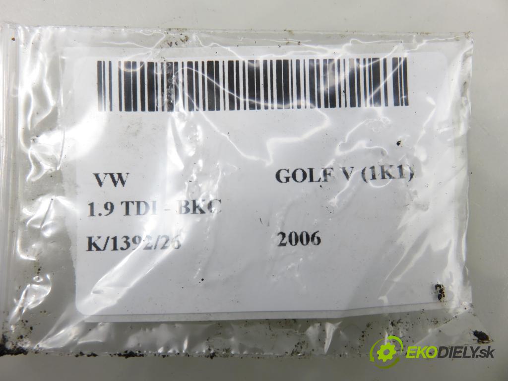 VW GOLF V (1K1) HB 2006 77,00 1.9 TDI - BKC 1896,00 váha vzduchu vzduchu F00C2G2055