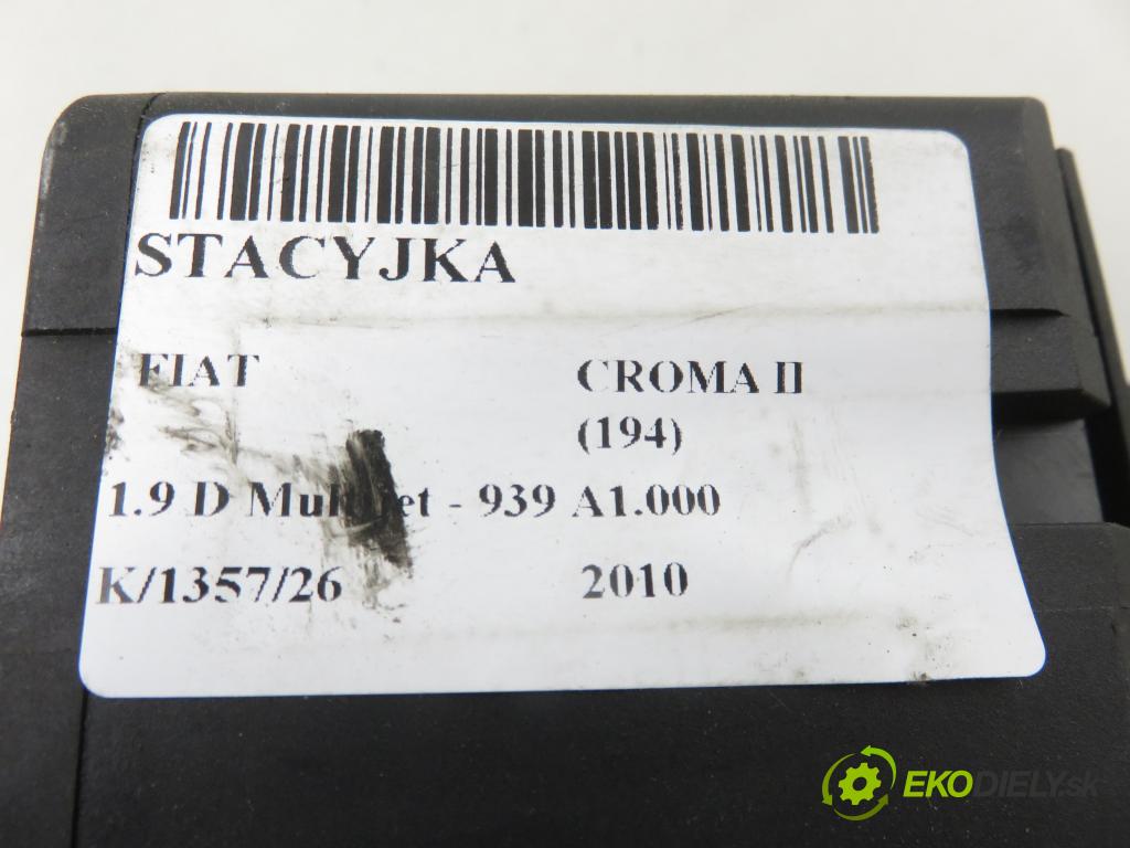 FIAT CROMA (194_) KOMBI 2010 88,00 1.9 D Multijet 120 - 939 A1.000 1910,00 spínačka 7354473430 (Spínací skříňka)