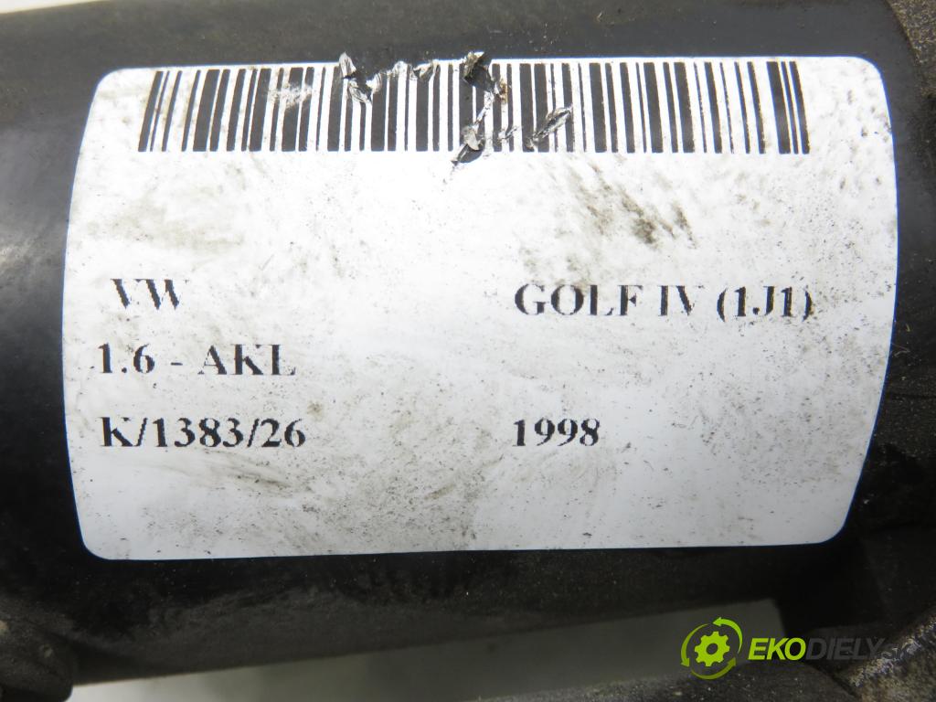 VW GOLF IV (1J1) HB 1998 74,00 1.6 - AKL 1595,00 startér 8EA011610041 (Startér)