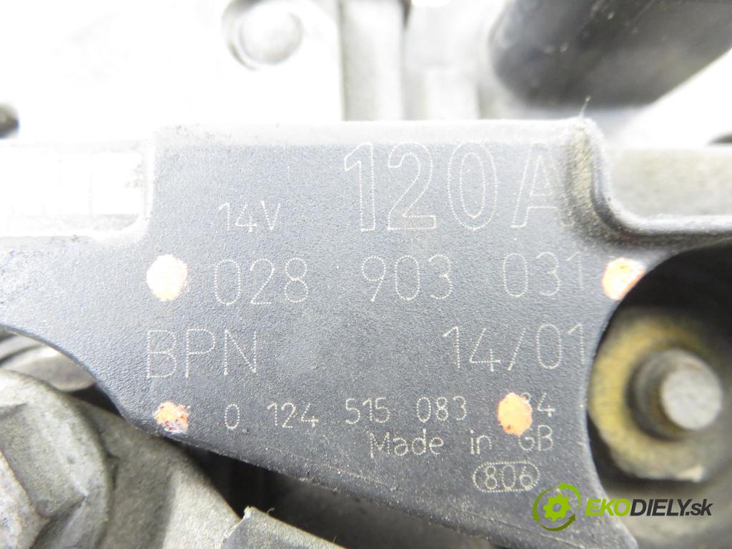 AUDI A6 Avant (4B5, C5) KOMBI 2001 85,00 1.9 TDI - AJM 1896,00 Alternátor 028903031 ; 0124515083 (Alternátor)