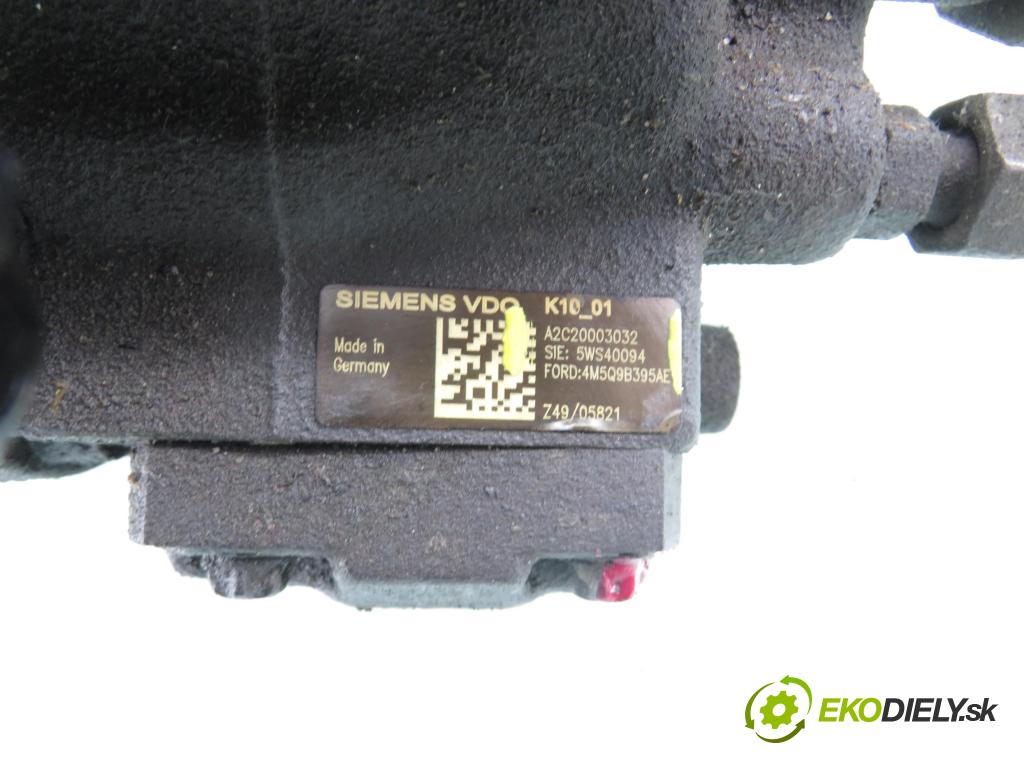 FORD S-MAX (WA6) MINIVAN 2007 92,00 1.8 TDCi - QYWA 1753,00 pumpa vysokého TLAK: 4M5Q9B395AE ; 5WS40094 ; A2C20003032
