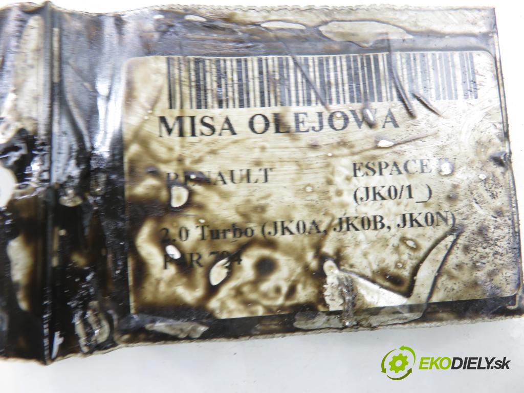 RENAULT ESPACE IV (JK0/1_) MINIVAN 2003 120,00 2.0 Turbo (JK0A, JK0B, JK0N) - F4R 794 1998,00 vana olejová 8200066133 (Olejová vana)