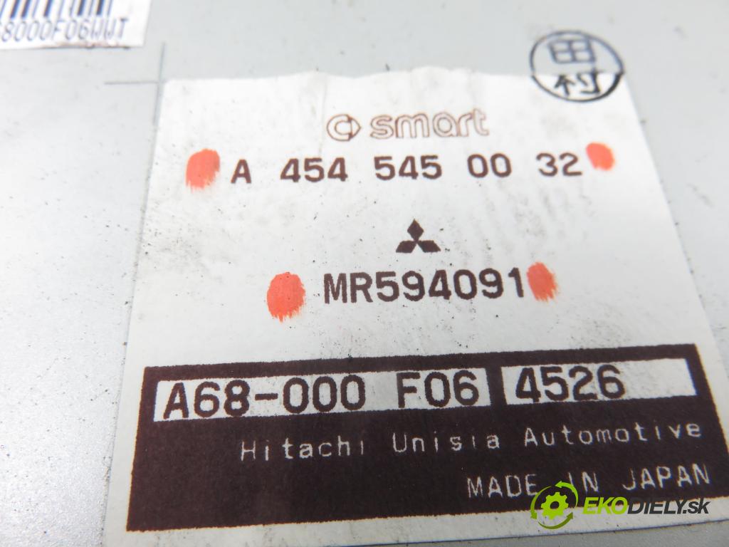 SMART FORFOUR (454) HB 2004 55,00 1.1 (454.030) - M 134.910 1124,00 řídící jednotka servočerpadlo A4545450032 ; MR594091 (Řídicí jednotka)