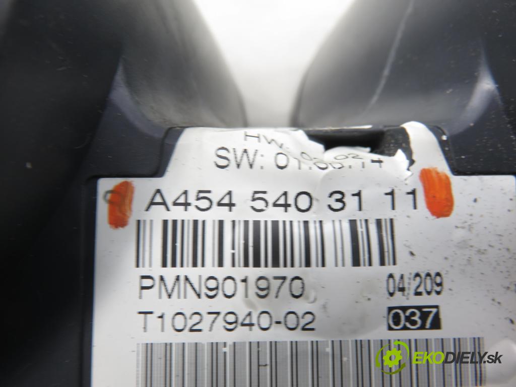 SMART FORFOUR (454) HB 2004 55,00 1.1 (454.030) - M 134.910 1124,00 prístrojovka elektrický A4545403111