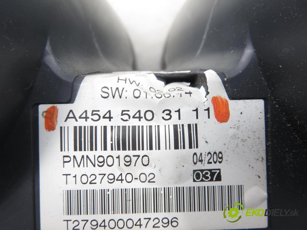 SMART FORFOUR (454) HB 2004 55,00 1.1 (454.030) - M 134.910 1124,00 prístrojovka elektrický A4545403111