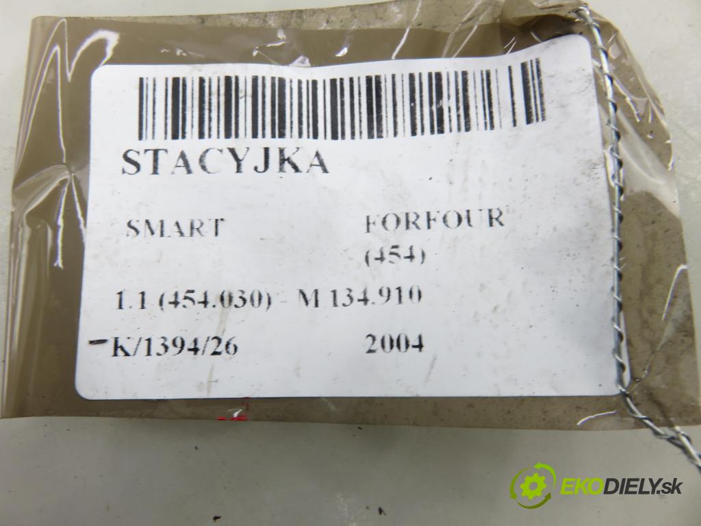 SMART FORFOUR (454) HB 2004 55,00 1.1 (454.030) - M 134.910 1124,00 spínačka MR955230 ; MR587813 ; 5WK45107 (Spínací skříňka)