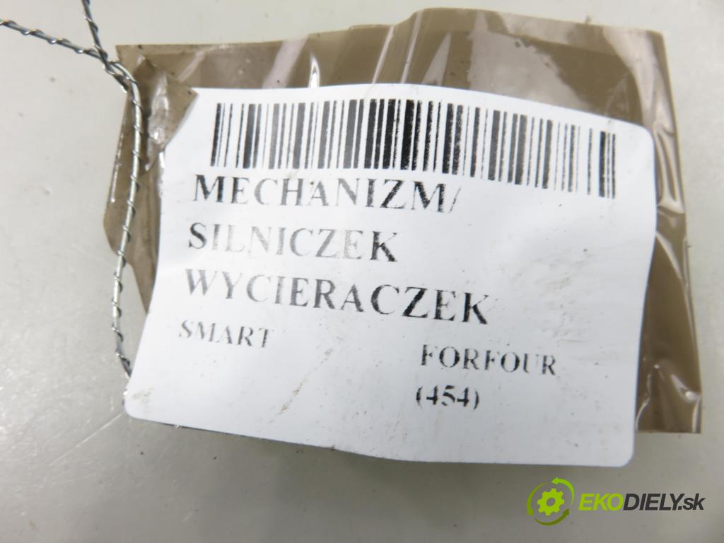 SMART FORFOUR (454) HB 2004 55,00 1.1 (454.030) - M 134.910 1124,00 MECHANISMUS/ motorek stěračů A4548200008 ; MR957387 ; MS1590107483