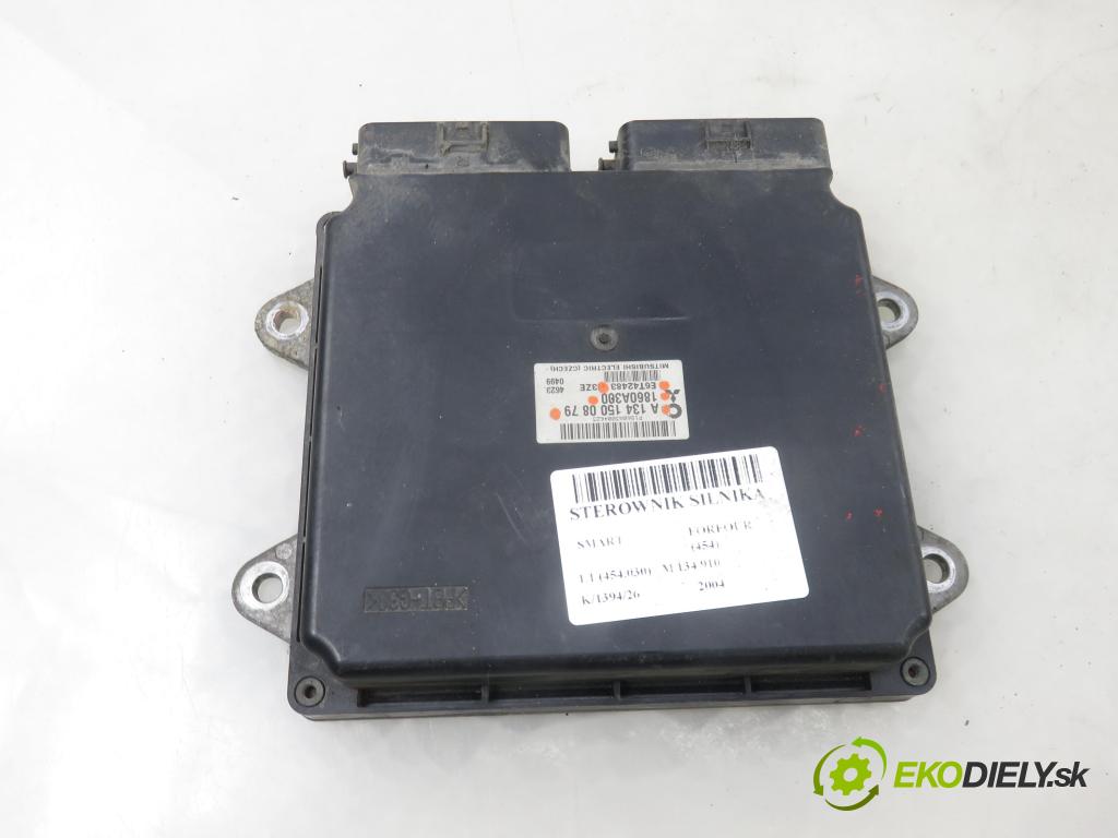 SMART FORFOUR (454) HB 2004 55,00 1.1 (454.030) - M 134.910 1124,00 řídící jednotka motora A1341500879 ; 1860A300 ; E6T42483