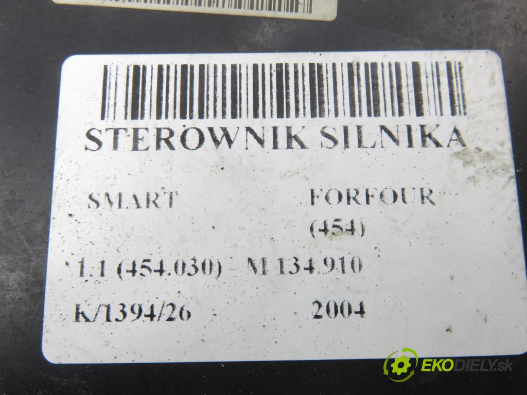 SMART FORFOUR (454) HB 2004 55,00 1.1 (454.030) - M 134.910 1124,00 řídící jednotka motora A1341500879 ; 1860A300 ; E6T42483