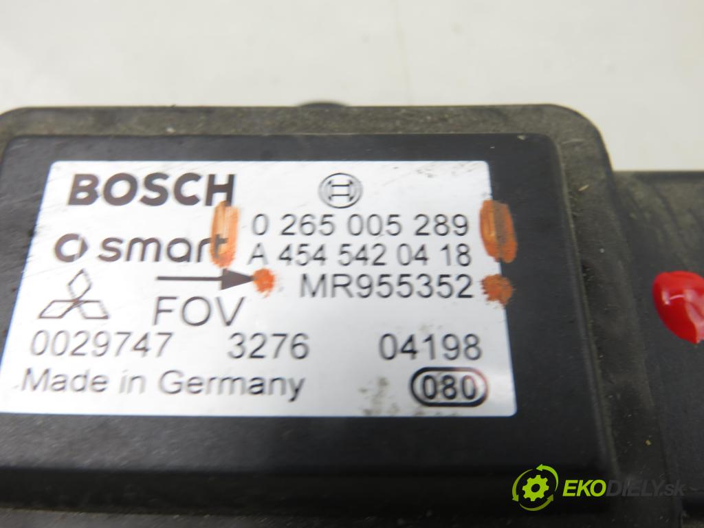SMART FORFOUR (454) HB 2004 55,00 1.1 (454.030) - M 134.910 1124,00 Snímač ESP 0265005289 ; A4545420418 ; MR955352