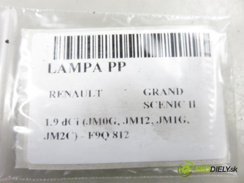 RENAULT GRAND SCENIC II (JM0/1_) MINIVAN 2004 88,00 1.9 dCi (JM0G, JM12, JM1G, JM2C) - F9Q 812 1870,00 Svetlo PP