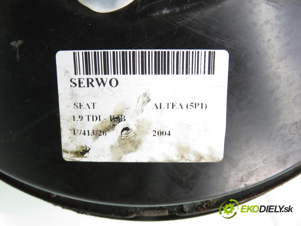 SEAT ALTEA (5P1) MINIVAN 2004 77,00 1.9 TDI - BJB 1896,00 posilovač 1K1614105AF ; 03786475024 (Servočerpadlo)