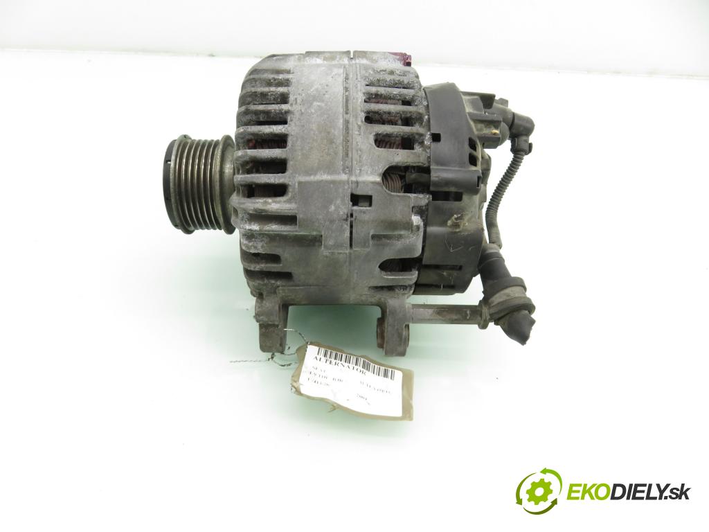 SEAT ALTEA (5P1) MINIVAN 2004 77,00 1.9 TDI - BJB 1896,00 Alternátor 06F903023C (Alternátor)