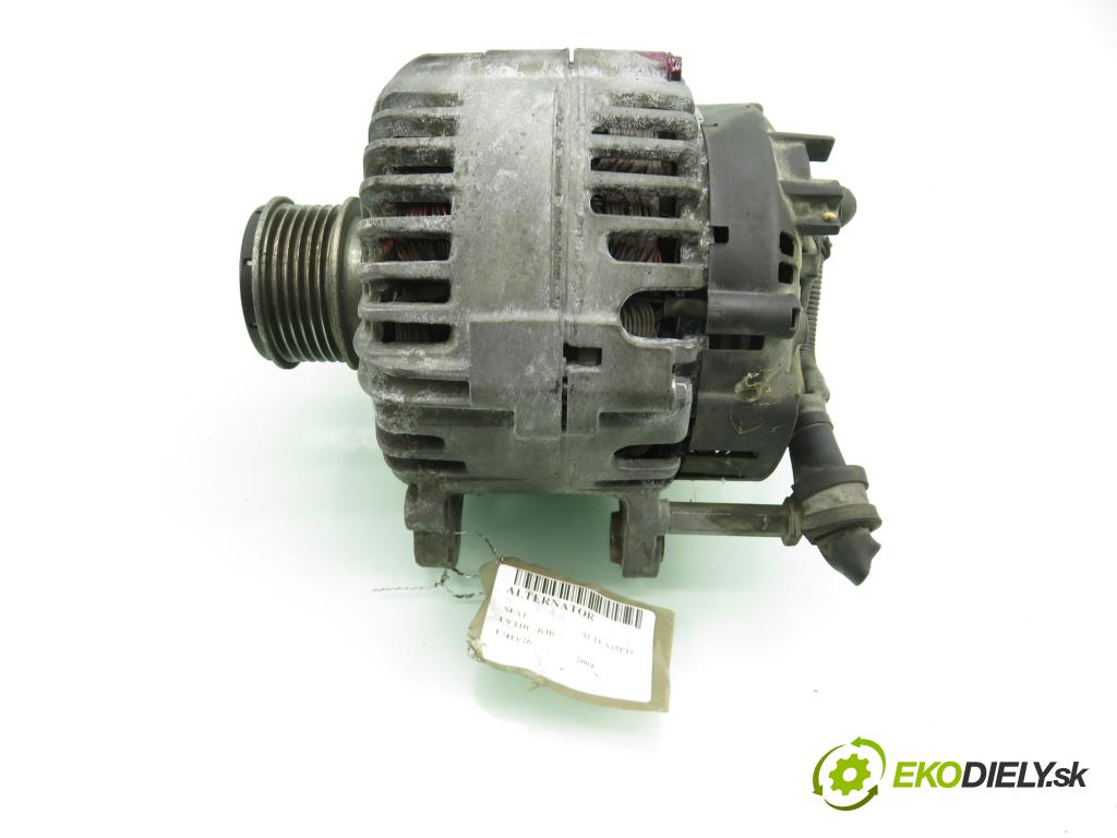 SEAT ALTEA (5P1) MINIVAN 2004 77,00 1.9 TDI - BJB 1896,00 Alternátor 06F903023C (Alternátor)