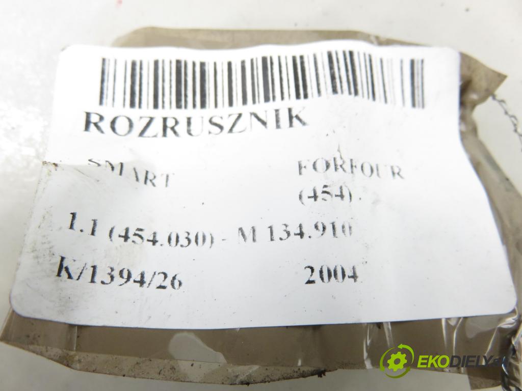 SMART FORFOUR (454) HB 2004 55,00 1.1 (454.030) - M 134.910 1124,00 Štartér  (Štartér)