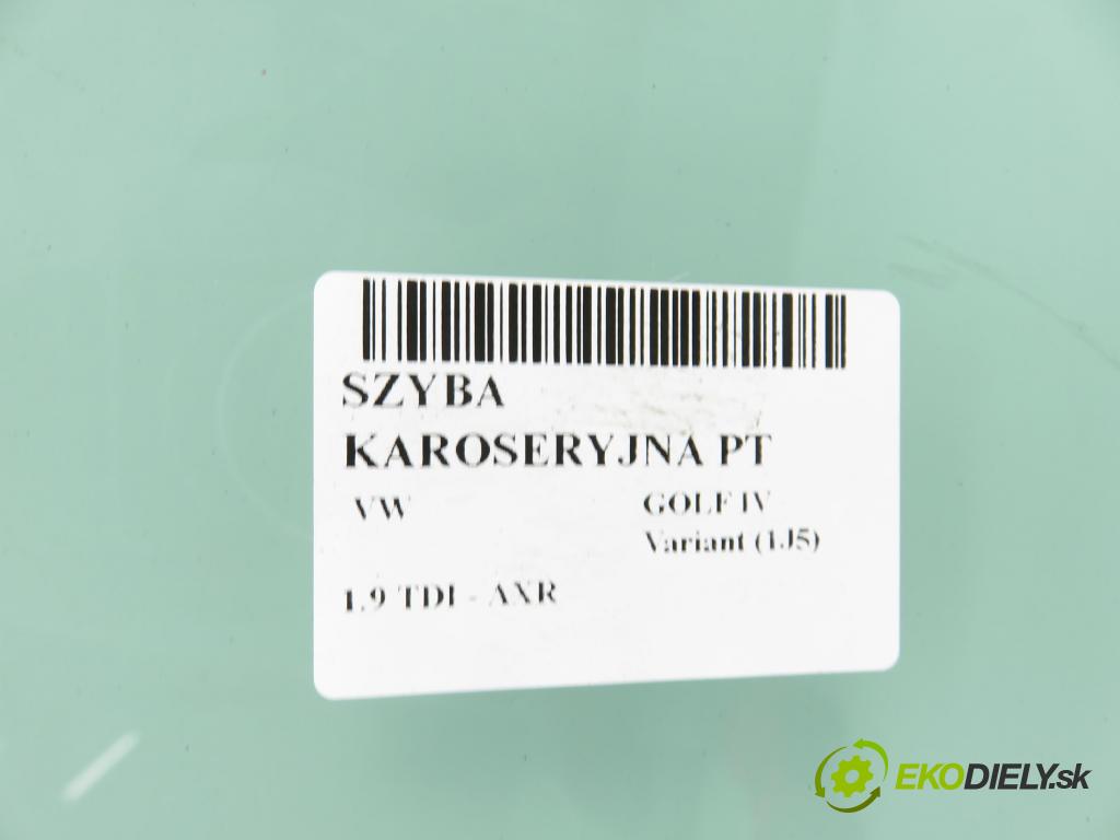 VW GOLF IV Variant (1J5) KOMBI 2002 74,00 1.9 TDI - AXR 1896,00 okno dveří PT