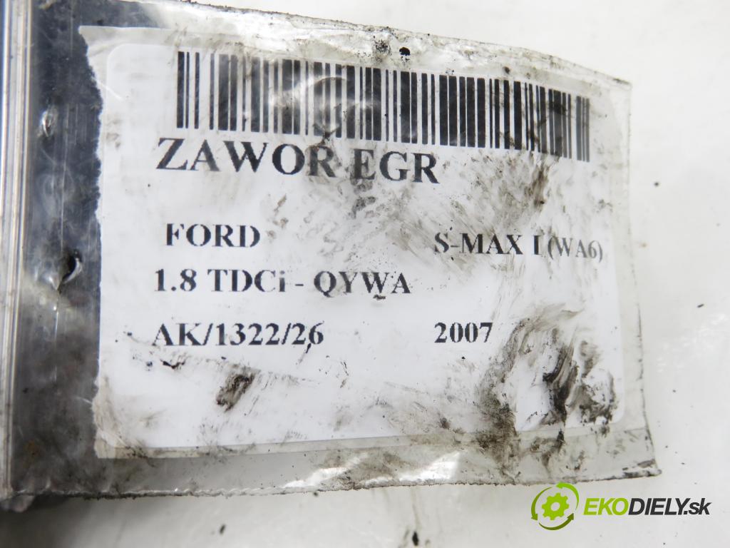FORD S-MAX (WA6) MINIVAN 2007 92,00 1.8 TDCi - QYWA 1753,00 VENTIL: EGR 21200005BA