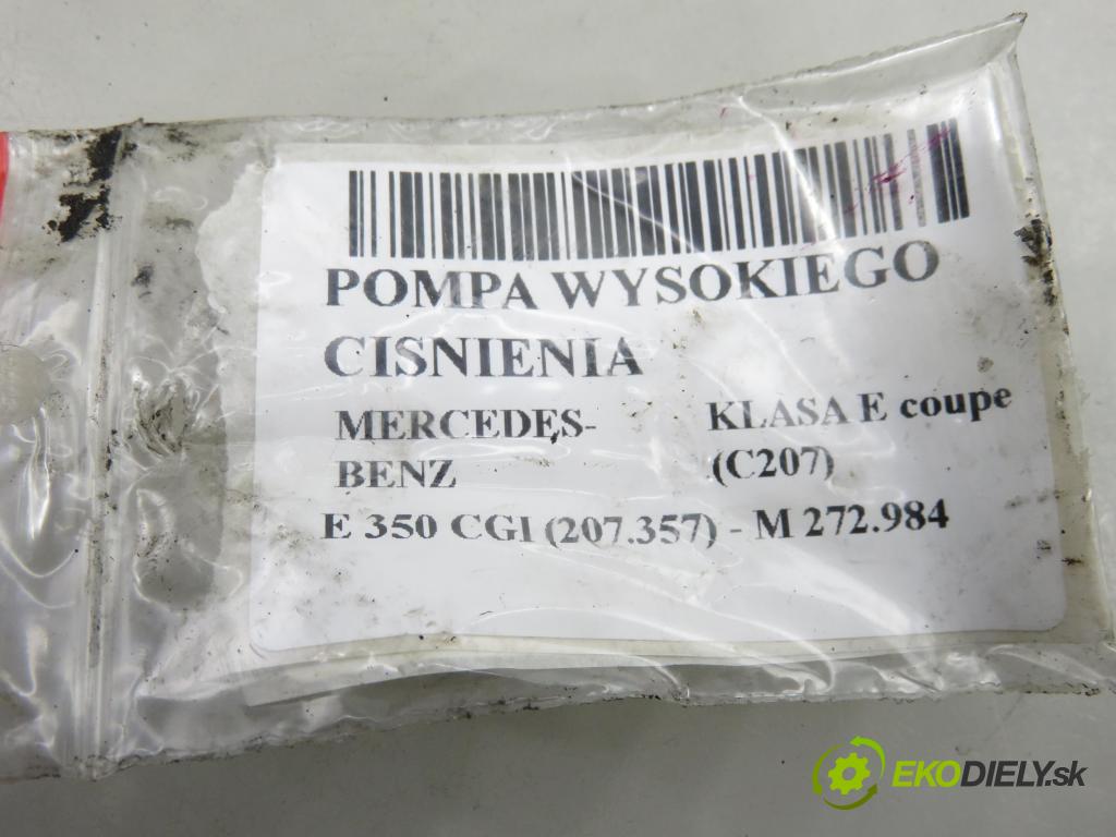 MERCEDES-BENZ KLASA E coupe (C207) COUPE 2010 215,00 E 350 CGI (207.357) - M 272.984 3498,00 pumpa vysokého TLAK: 2720700201